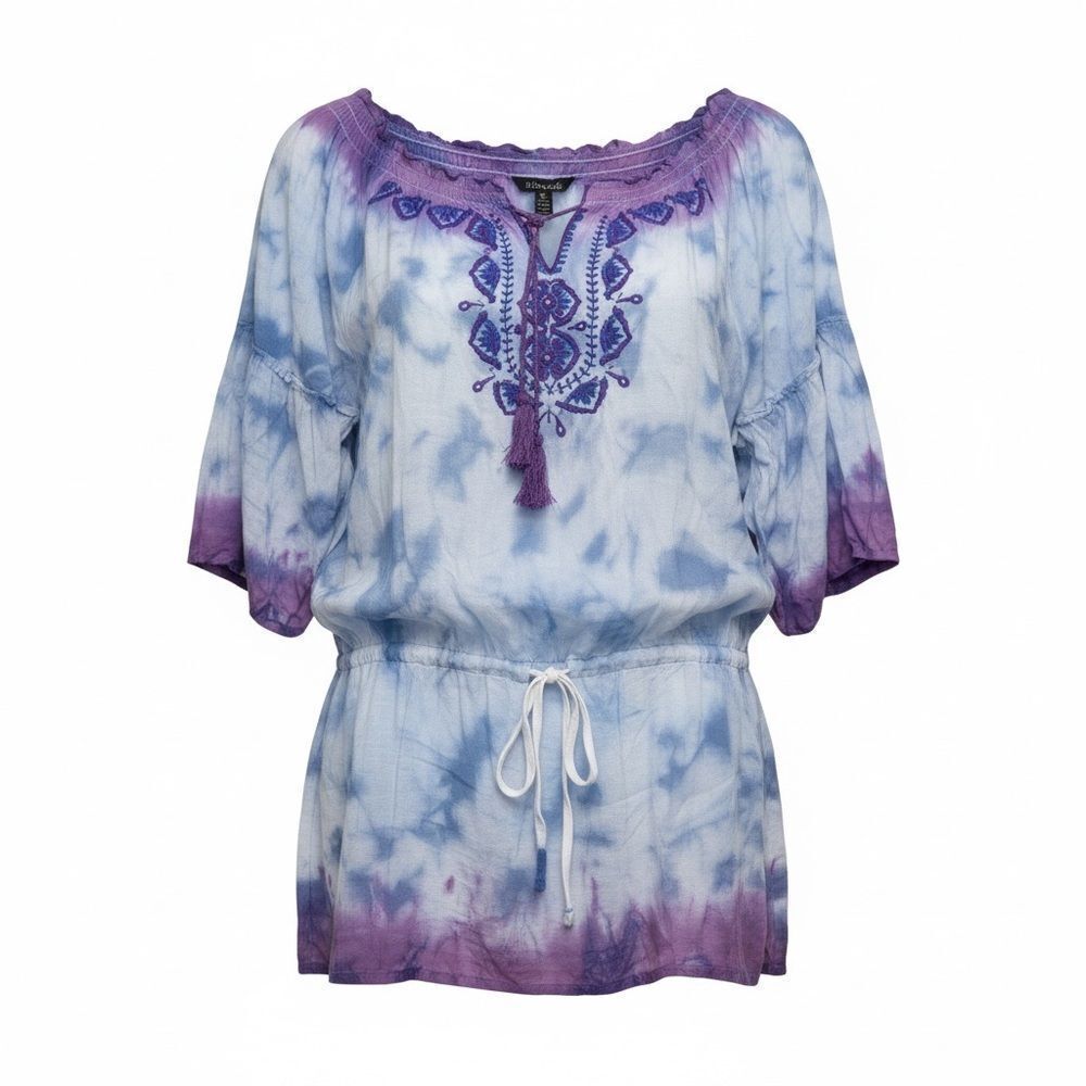 ‎RXB NWT Lightweight Embellished Bow Tie Top